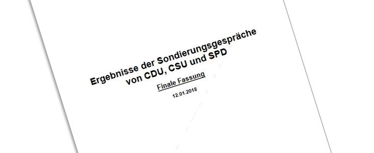 Positionen von mut zu den Sondierungen zur GroKo