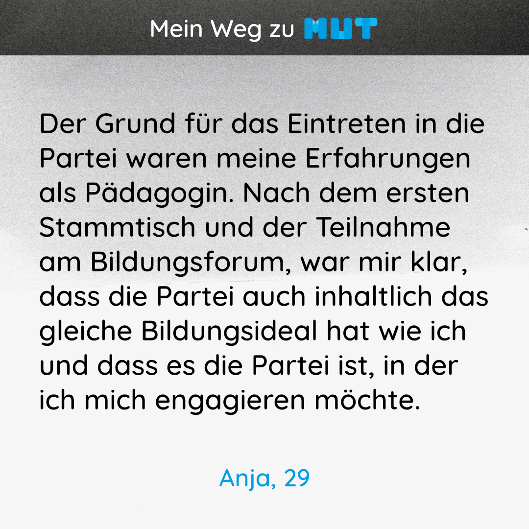 Mein Weg zu mut – Anja