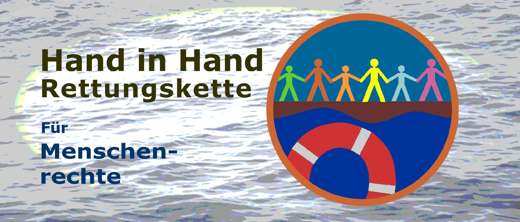 Hand in Hand – Menschenkette für Menschenrechte