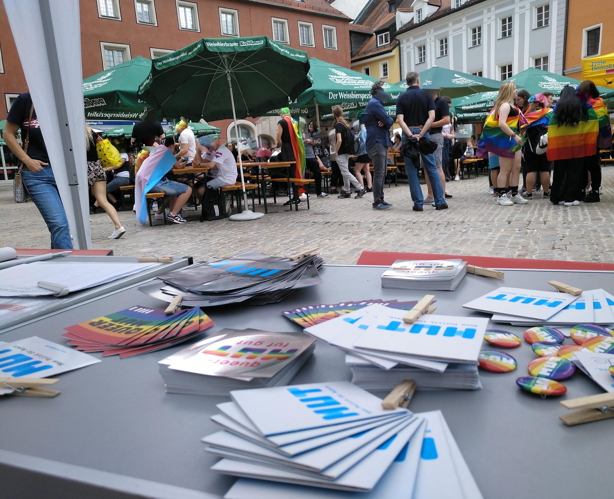 Ein Samstag für Menschenrechte in Regensburg