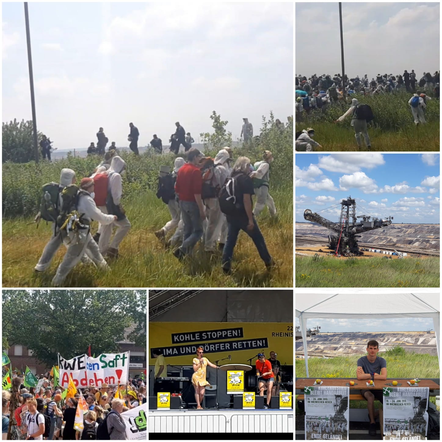 Rückblick auf die Kohleproteste