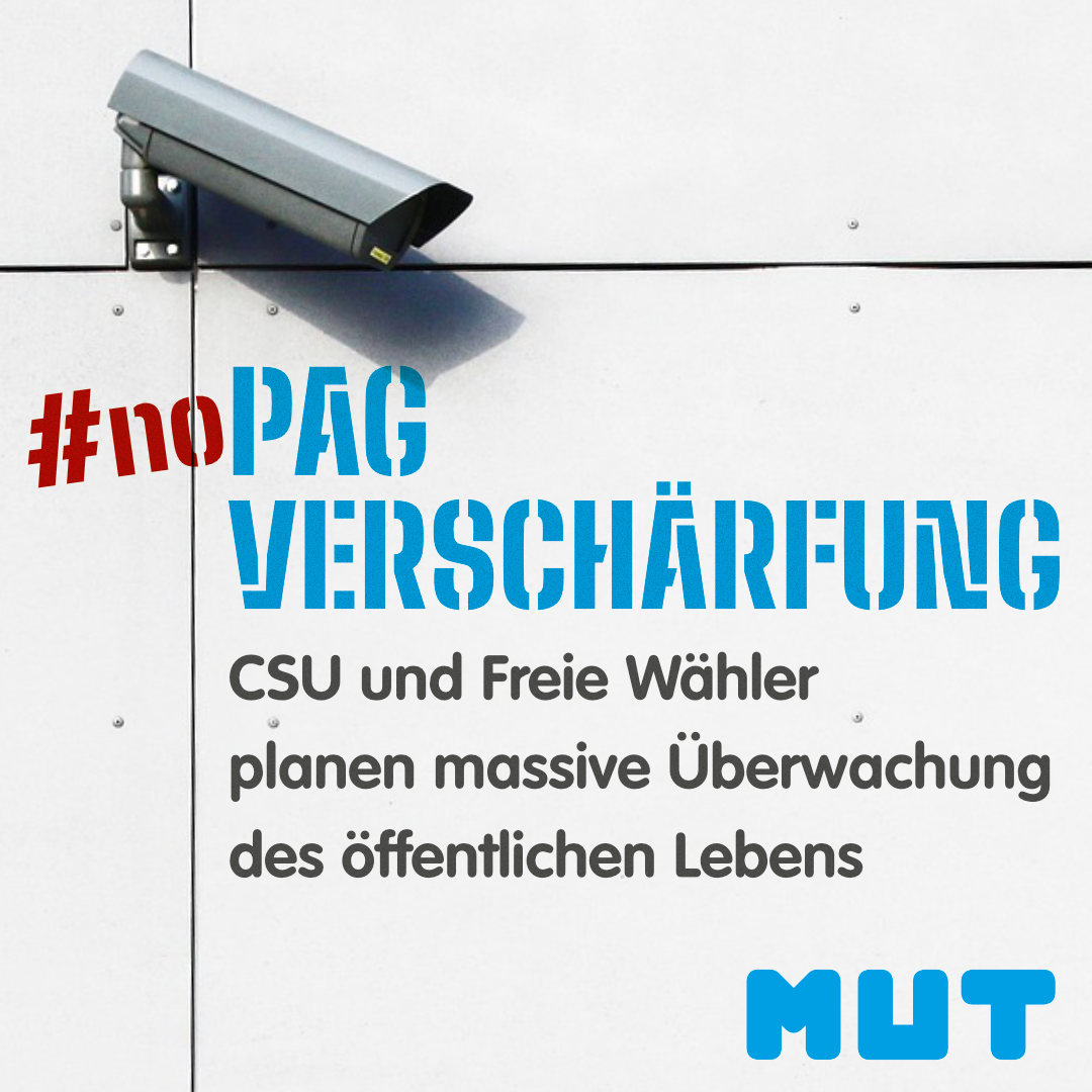 PAG Verschärfung: CSU und Freie Wähler planen massive Überwachung des öffentlichen Lebens