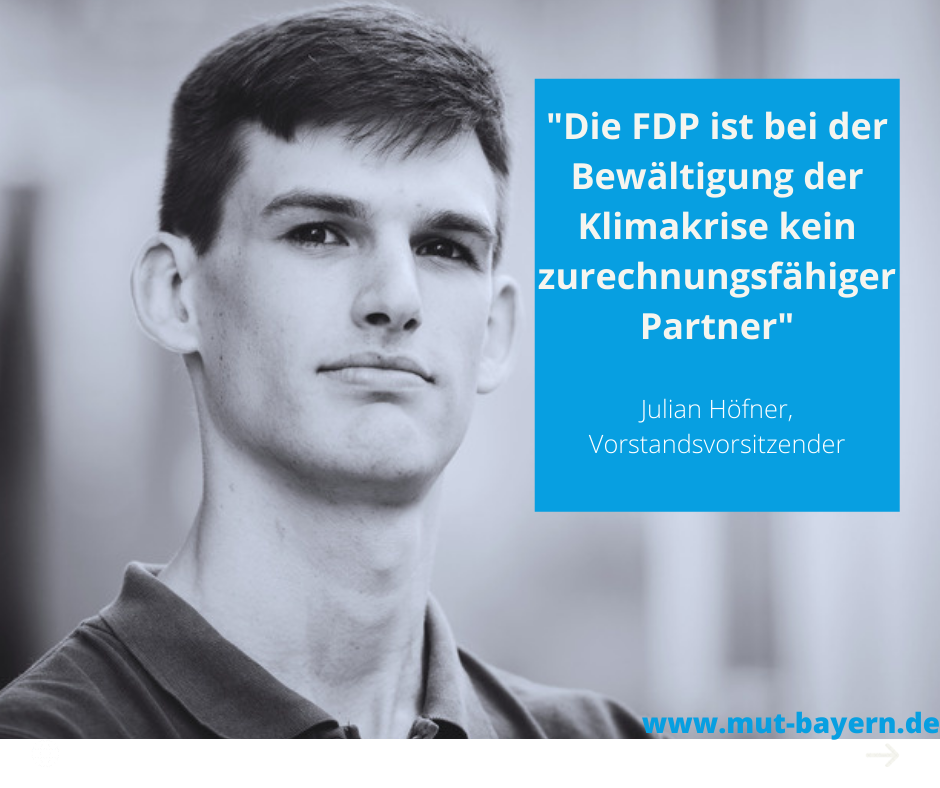 Die FDP ist bei der Bewältigung der Klimakrise kein zurechnungsfähiger Partner